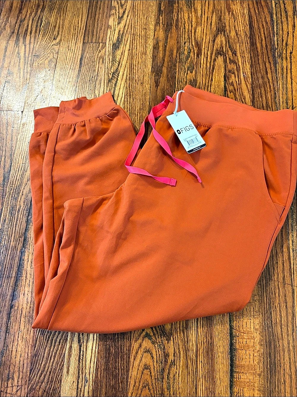 🎉NWT! FIGS Zamora Jogger Scrub Pants Orange Size 3XL/T